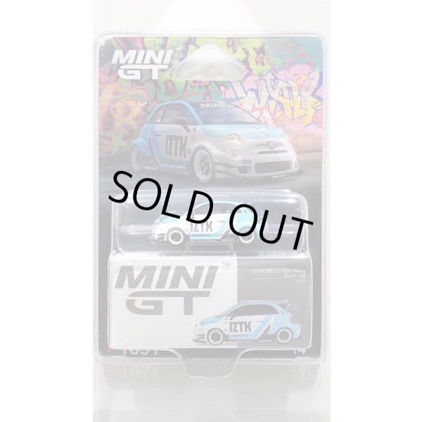 画像1: MINI GT 1/64 Abarth 595 LB-WORKS x Abarth Works IZTK (LHD) [Blister Packaging] (1)