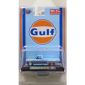 画像: M2 Machines 1/64 1978 Chevrolet Silverado 30 Custom Gulf Blue