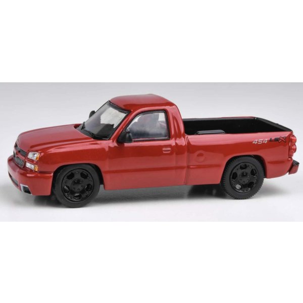画像1: PARA64 1/64 Chevrolet Silverado Single Cab 2006 Victory Red (1)