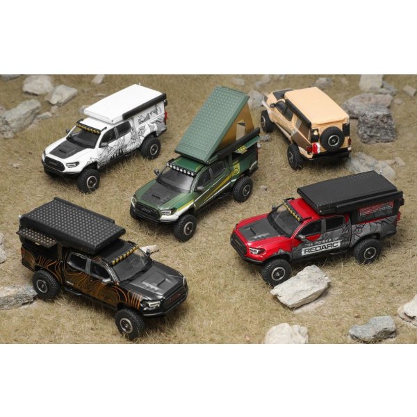 画像3: GCD 1/64 Toyota 4Runner TRD PRO Overland Green / Art  with Accessories (LHD) (3)