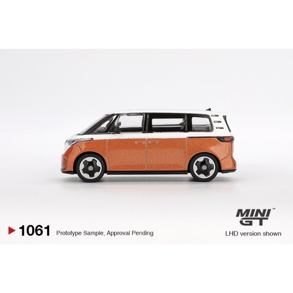画像3: MINI GT 1/64 Volkswagen ID. Buzz in Candy White/Energetic Orange (RHD) (3)