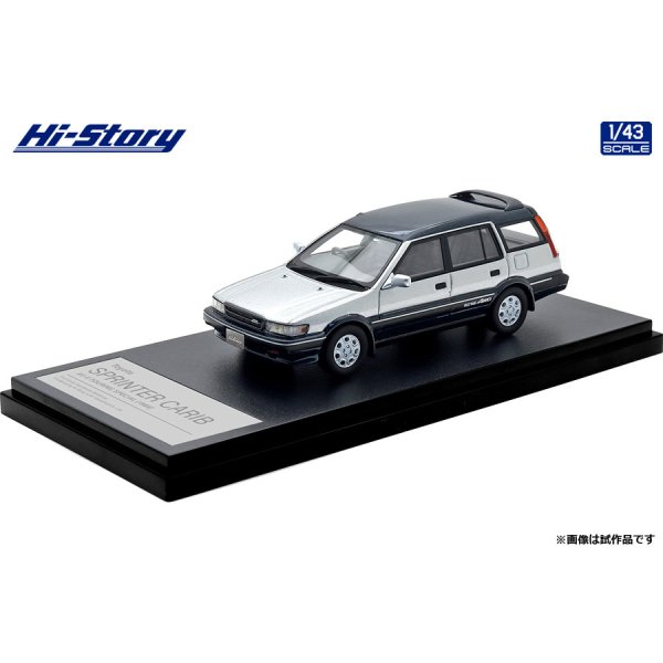 画像2: Hi Story 1/43 Toyota Sprinter Carib AV-II Touring Special 1988 Active Blue Toning (2)
