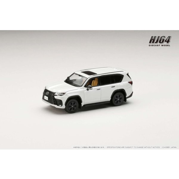画像2: Hobby Japan 1/64 Lexus LX600 Off-Road Sonic Quartz/Hazel Interior (2)