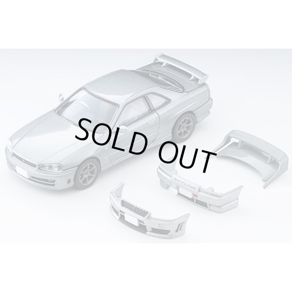 画像1: TOMYTEC 1/64 Limited Vintage NEO Nissan Skyline 2-Door Sports Coupe 25GT TURBO with Optional Parts (Silver) 2000 (1)