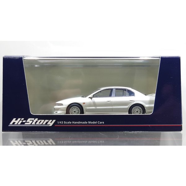 画像1: Hi Story 1/43 Mitsubishi Galant VR-4 (1996) Galaxy White (1)
