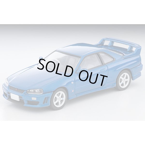 画像2: TOMYTEC 1/64 Limited Vintage NEO Nissan Skyline 2-Door Sports Coupe 25GT TURBO with Optional Parts (Blue) 2000 (2)