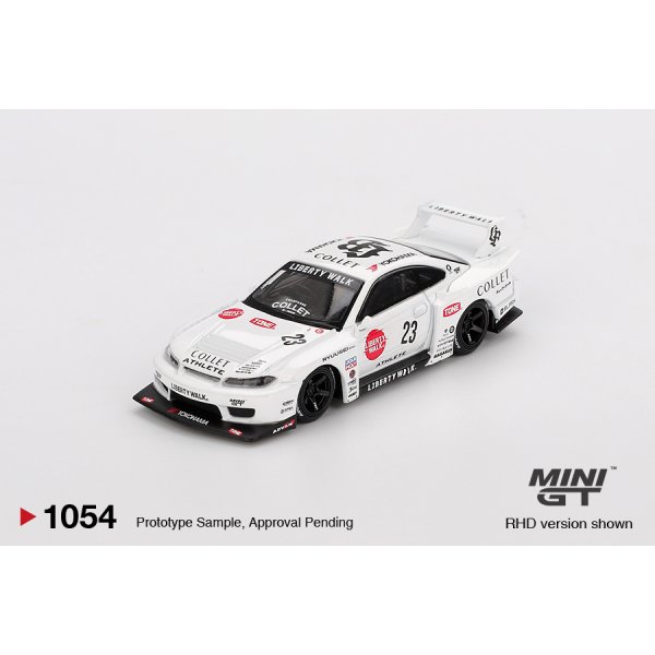 画像1: MINI GT 1/64 Nissan LB-Super Silhouette Silvia S15 Athlete (RHD) (1)