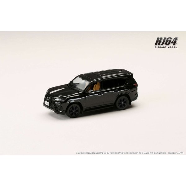 画像2: Hobby Japan 1/64 Lexus LX600 Off-Road Graphite Black/Hazel Interior (2)