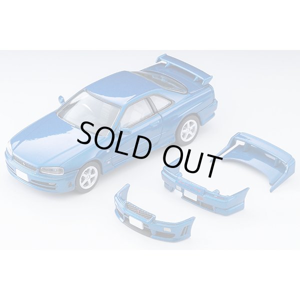 画像1: TOMYTEC 1/64 Limited Vintage NEO Nissan Skyline 2-Door Sports Coupe 25GT TURBO with Optional Parts (Blue) 2000 (1)