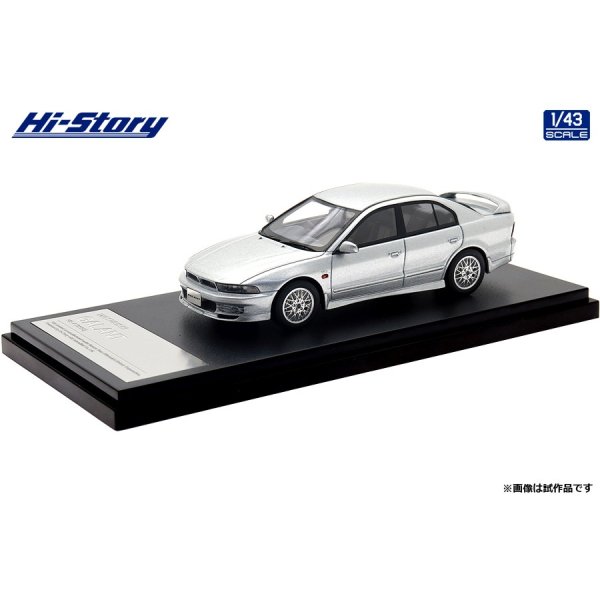 画像2: Hi Story 1/43 Mitsubishi Galant VR-4 (1996) Hamilton Silver (2)