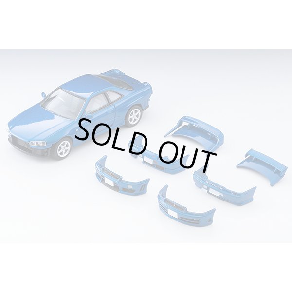 画像10: TOMYTEC 1/64 Limited Vintage NEO Nissan Skyline 2-Door Sports Coupe 25GT TURBO with Optional Parts (Blue) 2000 (10)