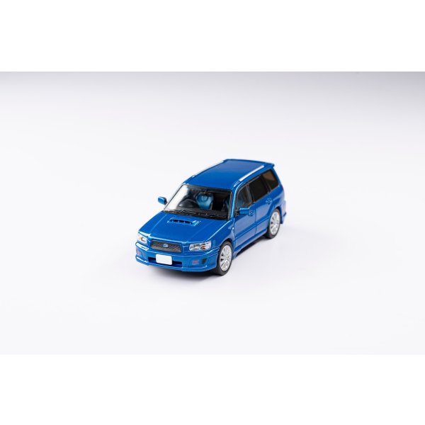 画像1: MODEL MODEL 1/64 Subaru Forester SG9 Sti blue (1)