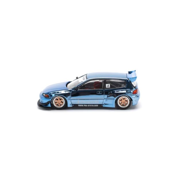 画像8: POP RACE 1/64 PANDEM CIVIC EG6 - BLUE CHROME (8)
