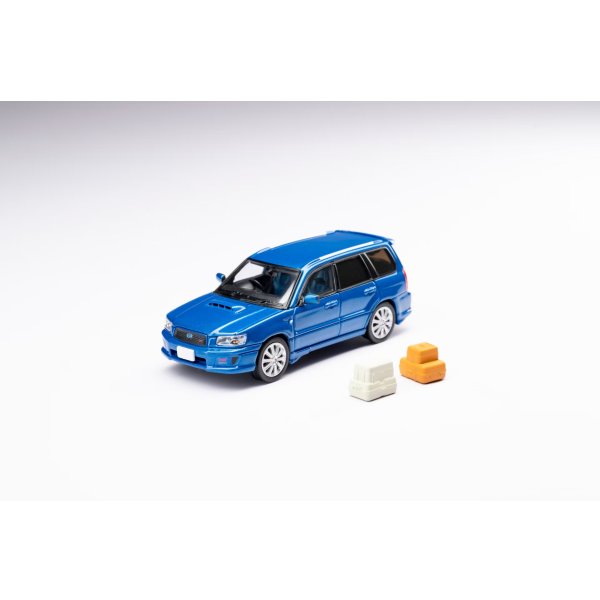 画像4: MODEL MODEL 1/64 Subaru Forester SG9 Sti blue (4)