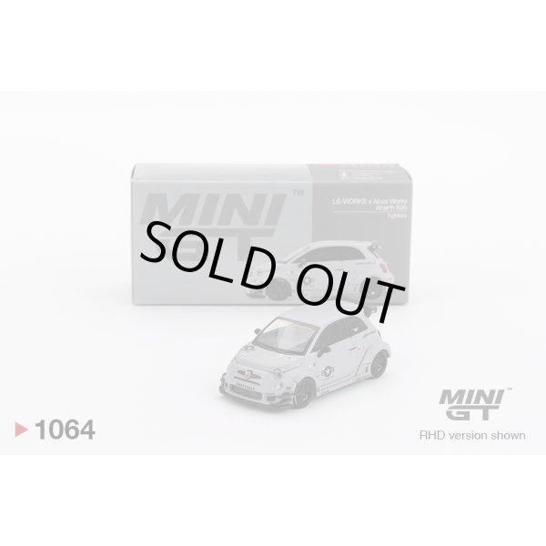 画像1: MINI GT 1/64 Abarth 595 LB-WORKS x Abarth Works Fighters (LHD) (1)