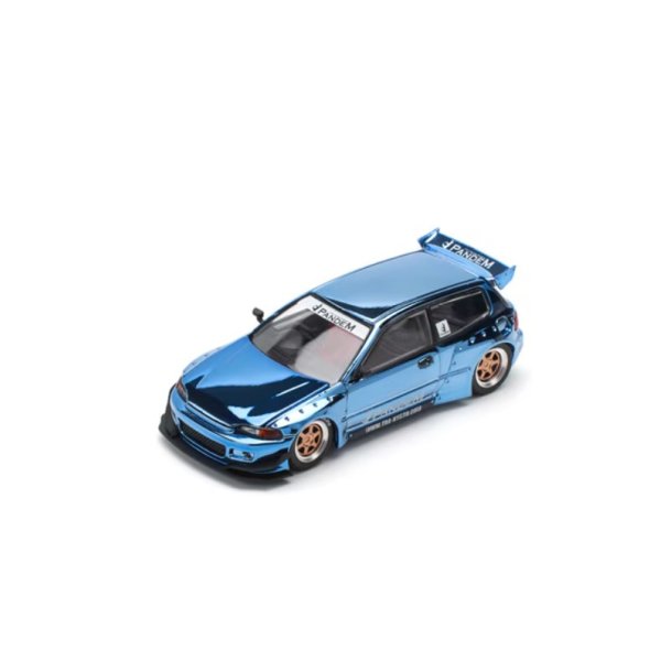 画像3: POP RACE 1/64 PANDEM CIVIC EG6 - BLUE CHROME (3)