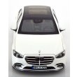 画像6: NOREV 1/18 Mercedes S-Class AMG-Line 2021 White Metallic (6)