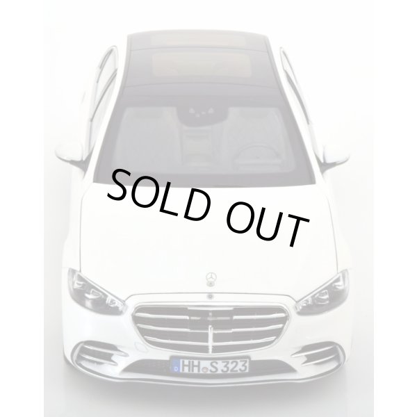 画像6: NOREV 1/18 Mercedes S-Class AMG-Line 2021 White Metallic (6)