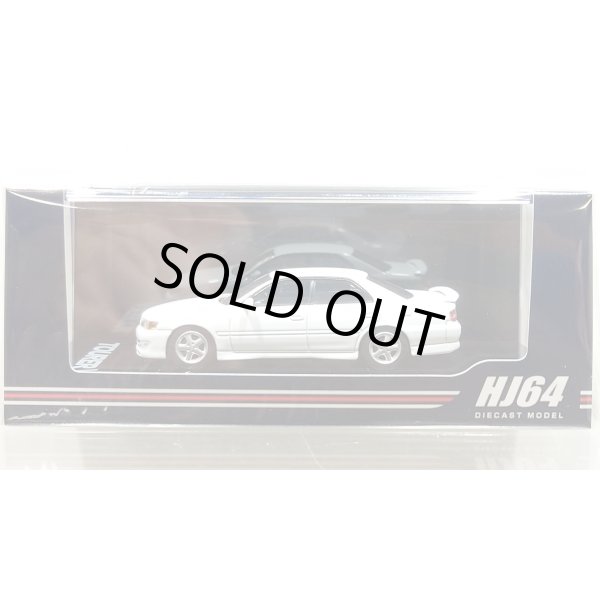 画像1: Hobby Japan 1/64 Toyota Chaser Tourer V (JZX100) Early Version (1996) Super White II (1)
