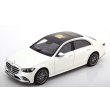 画像1: NOREV 1/18 Mercedes S-Class AMG-Line 2021 White Metallic (1)