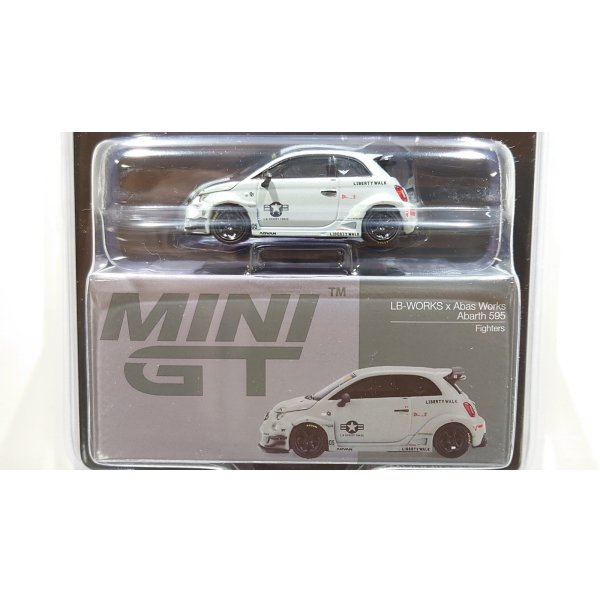 画像6: MINI GT 1/64 Abarth 595 LB-WORKS x Abarth Works Fighters (LHD) [Blister Packaging] (6)