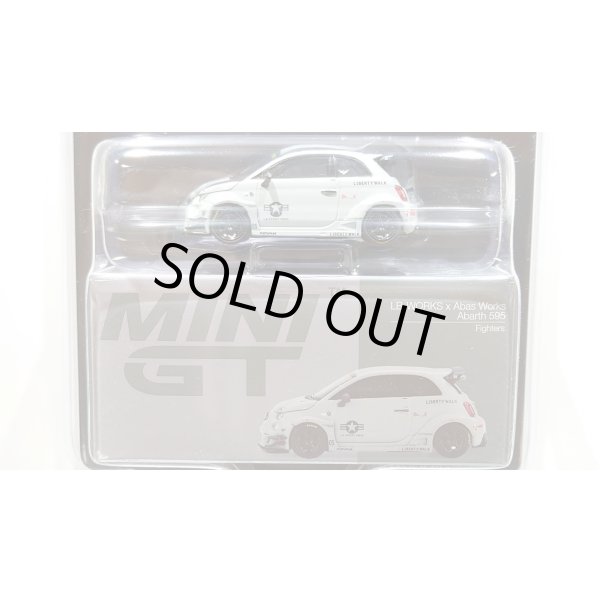 画像6: MINI GT 1/64 Abarth 595 LB-WORKS x Abarth Works Fighters (LHD) [Blister Packaging] (6)