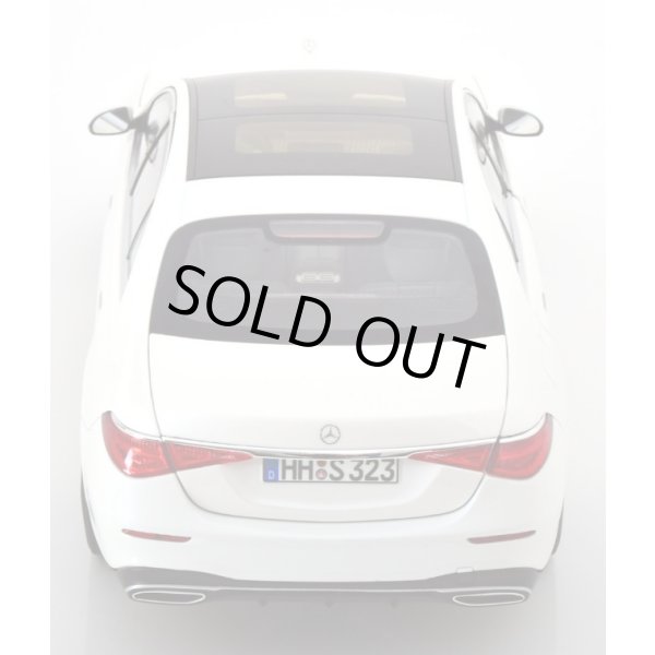 画像7: NOREV 1/18 Mercedes S-Class AMG-Line 2021 White Metallic (7)