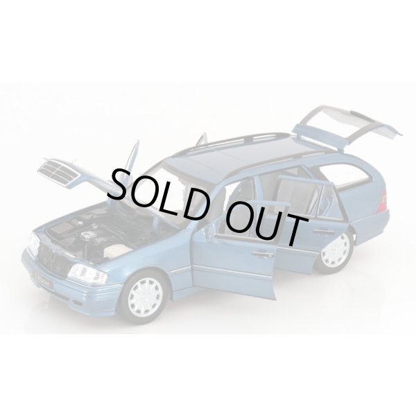 画像3: NOREV 1/18 Mercedes C-Klasse W202 Estate 1997 Turquoise Metallic (3)