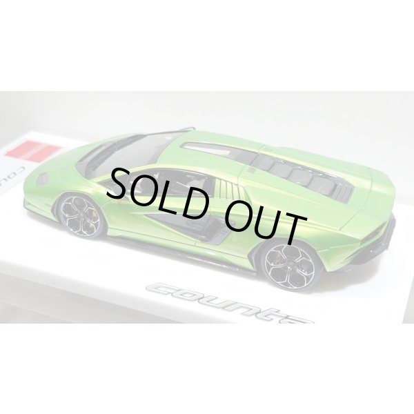画像12: EIDOLON 1/43 Lamborghini Countach LPI 800-4 2022 Giallo Verde Pearl Limited 35 pcs. (12)