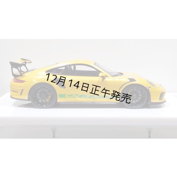画像7: EIDOLON 1/43 Porsche 911 (991.2) GT3 RS 2018 Grande Giallo Pearl Limited 32 pcs. (7)