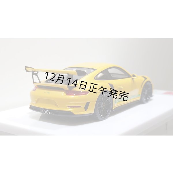 画像11: EIDOLON 1/43 Porsche 911 (991.2) GT3 RS 2018 Grande Giallo Pearl Limited 32 pcs. (11)