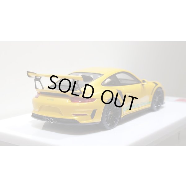 画像10: EIDOLON 1/43 Porsche 911 (991.2) GT3 RS 2018 Grande Giallo Pearl Limited 32 pcs. (10)