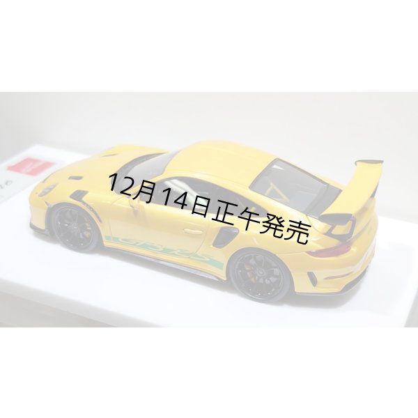 画像13: EIDOLON 1/43 Porsche 911 (991.2) GT3 RS 2018 Grande Giallo Pearl Limited 32 pcs. (13)