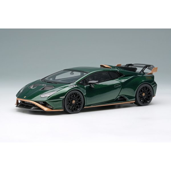 画像2: EIDOLON 1/43 Lamborghini Huracan STO 2021 Verde Hydra / Gold Limited 60 pcs. (2)