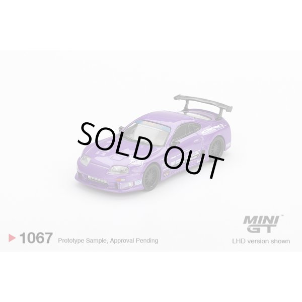 画像2: MINI GT 1/64 Toyota Supra (A80) GT-300 Top Secret Purple (LHD) (2)
