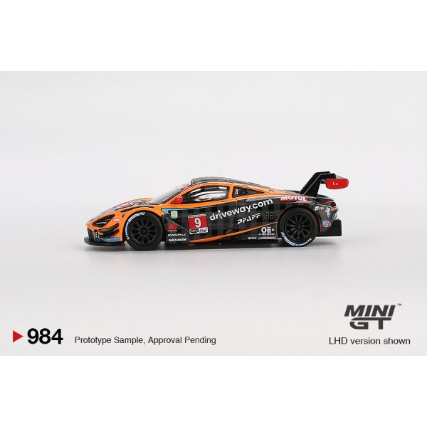 画像4: MINI GT 1/64 McLaren 720S GT3 EVO #9 2024 IMSA Daytona 24H Race, J. Hinchcliffe/O. Jarvis/M. Kilhofer/A. Rossi (4)
