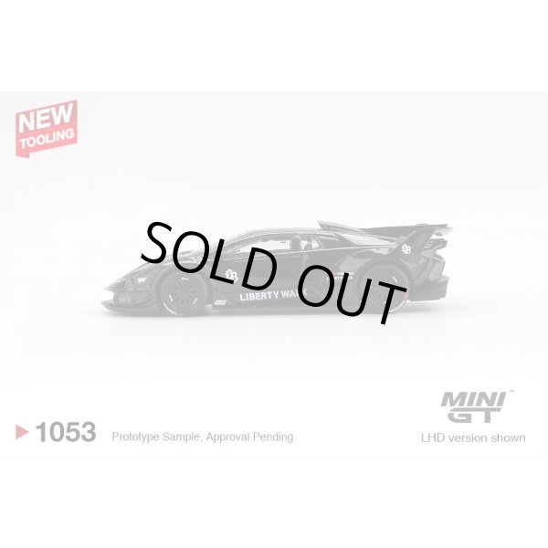 画像4: MINI GT 1/64 Lamborghini LB-Silhouette Works Murcielago GT Evo Black (LHD) (4)