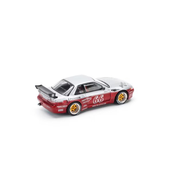 画像3: POP RACE 1/64 Pandem Silvia S13 - Moontech Red (3)