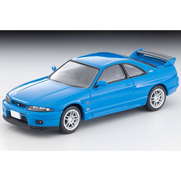 画像1: TOMYTEC 1/64 Limited Vintage NEO Nissan Skyline GT-R V-spec LM Limited (Champion Blue) 1996 (1)
