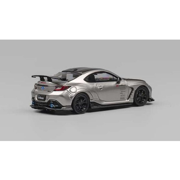 画像2: CM Model 1/64 Scale Subaru BRZ Varis Widebody Metallic Gray (2)