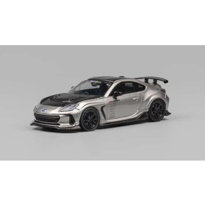 画像: CM Model 1/64 Scale Subaru BRZ Varis Widebody Metallic Gray