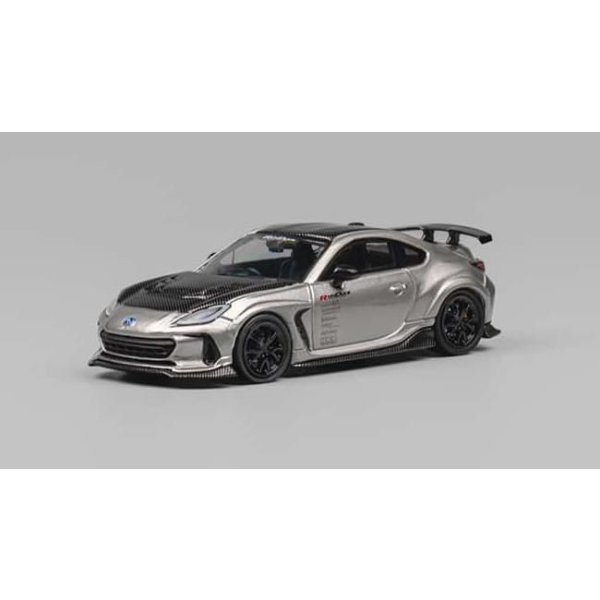 画像1: CM Model 1/64 Scale Subaru BRZ Varis Widebody Metallic Gray (1)