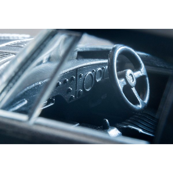 画像9: TOMYTEC 1/64 Limited Vintage Toyota Sports 800 with Custom Wheels (Silver) 1969 (9)