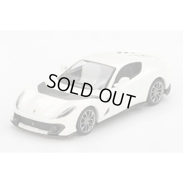 画像1: BBR 1/64 Ferrari 812 Competition Bianco Avus (1)