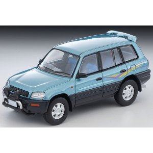 画像: TOMYTEC 1/64 Limited Vintage NEO Toyota RAV4L V (Light Blue/Gray) 1995