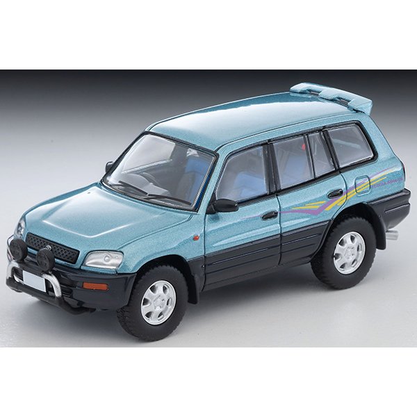 画像1: TOMYTEC 1/64 Limited Vintage NEO Toyota RAV4L V (Light Blue/Gray) 1995 (1)