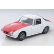 画像1: TOMYTEC 1/64 Limited Vintage Toyota Sports 800 Custom Color (White/Red) 1965 (1)