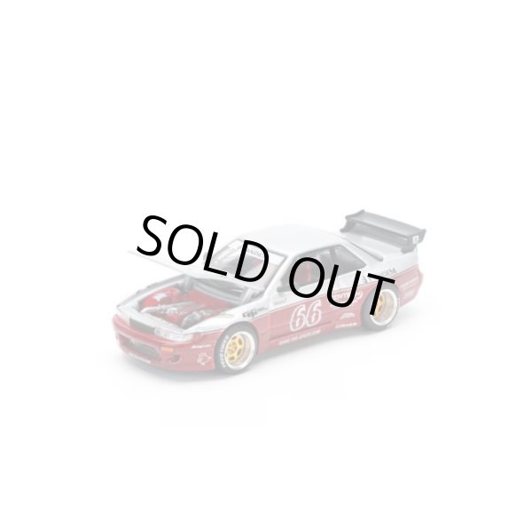 画像2: POP RACE 1/64 Pandem Silvia S13 - Moontech Red (2)