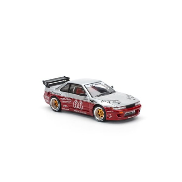 画像6: POP RACE 1/64 Pandem Silvia S13 - Moontech Red (6)