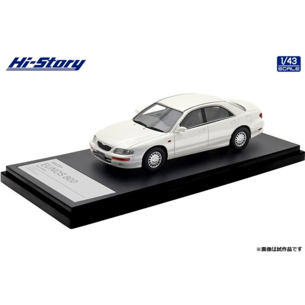 画像2: Hi Story 1/43 Mazda Eunos 800 MC (1993) Gardenia White Mica (2)